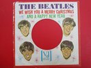 THE BEATLES 45 rare MERRY CHRISTMAS/ HAPPY NEW YEAR sleeve VEE JAY original