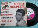 MICHEL DELPECH avec contact ANATOLE Mint centreur+lang.