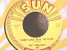 Rockabilly 45-Roy Orbison-Sweet & Easy To Love / Devil Doll-Sun 265-VG++ NICE