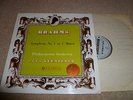 SAX 2262 BRAHMS Symphony No1 in C Minor VINYL LP 1st PRESSING