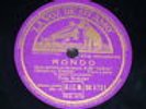 VIOLIN 78 rpm RECORD La Voz de su Amo FRITZ KREISLER Rondo MOZART Spain