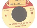 Rockabilly 45-Barbara Pittman-Getting Better All The Time-Quality-Canada-Sun