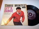 CHRIS MONTEZ- LET'S DANCE RARE VINYL 7