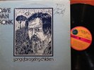 DAVE VAN RONK SIGNED Songs For Ageing Children AUTOGRAPHED 1973 LP Coen Brothers