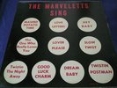 Rare Soul LP The Marveletts Sing on Tamla 1192 Black Cover Globes Marvelettes