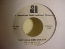 THEY CALL HER ONE EYE AI Pictures RARE Swedish Horror B MOVIE RADIO SPOT 45 Hear