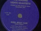 BLACK GOSPEL 78: LEADING LIGHTS QUARTETTE. RARE++++ PVT. PRESS. C.1955. VG/VG+