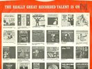 LP INNER RED SLEEVE FOR VEE JAY RECORDS -  BEATLES
