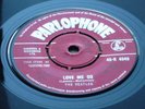 THE BEATLES  ORIGINAL 1962 RED PARLOPHONE 45 LOVE ME DO EXCELLENT EARLY STAMPERS
