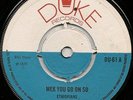 RARE Ethiopians REGGAE 45 Mek You Go On So DUKE 61 UK 1970 Listen