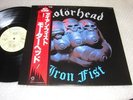 MOTORHEAD iron fist LP NM + FLYER OBI JAPAN RARE VIP-6824 LEMMY RAMONES M