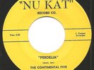 R&B - DOO-WOP - THE CONTINENTAL FIVE on NU KAT - 