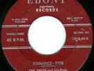 TAB SMITH Romance Time DOO WOP 45 on EBONY 1008