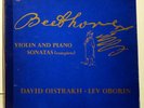 Beethoven, Violin & Piano Sonatas (complete), Oistrakh, Oborin, 4LPs, Philips