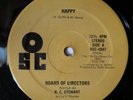 BOARD OF DIRECTORS Happy/Hanging RARE DISCO FUNK 12