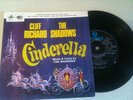 CLIFF RICHARD  1967  EP  CINDERELLA   COLUMBIA  SEG 8527   EX  CON