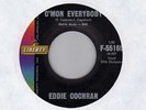 rockabilly EDDIE COCHRAN C'Mon Everybody   VG+   HEAR