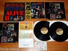 KISS ALIVE II USA Promo USA LP Complete w/ Inserts Gene Simmons Aucoin