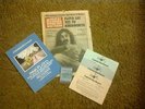 PINK FLOYD Wish You Were Here Knebworth UK Program w/ Ticket + Rare Advert Promo
