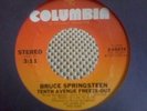 BRUCE SPRINGSTEEN UNPLAYED TENTH AVENUE FREEZEOUT SWEET  45 RPM P88