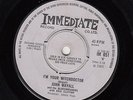 JOHN MAYALL Telephone Blues / I'm Your Witchdoc. (Immediate 051) UK 45 1967 VG++