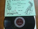 Janos Starker Kodaly  Period LP SPLP 510 great shape microgroove