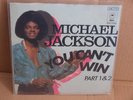 MICHAEL JACKSON- YOU CAN`T WIN- DUTCH 45 PS 1979- RARE 
