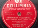 VERY RARE Bill Monroe with Lester Flatt - I'm Going Back To Old Kentucky 78 RPM