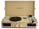 Crosley CR40-RE Mini Portable Turntable Red/Tan