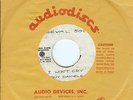 DETROIT NORTHERN SOUL 45-TONY DANIELS ACETATE-LISTEN
