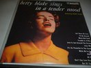 Rare Betty Blake SINGS IN A TENDER MOOD bethlehem BCP 6058 records lp 12