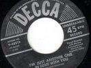 rare doo wop 45 MELLO-TONES DECCA 48319 I'M JUST ANOTHER ONE IN LOVE WITH YOU