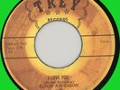 ELTON ANDERSON I Love You 45rpm Trey 1959 Louisiana rocker