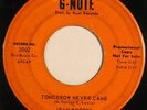 JEAN BROOKS “Tomorrow Never Came” northern soul 45 on G-NOTE demo scarce HEAR