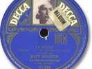 SUZY SOLIDOR French 78 RPM Record. La foule (made popular by Edith Piaf)