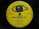 ROCK  ON  /    GREGORY  ISAACS  orig  OBSERVER  12  in  (  RARE  HORNS  CUT  )