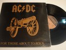 AC/DC - FOR THOSE ABOUT TO ROCK ' RARE  SPAIN EDIT - INVERTED COLOURS COVER  
