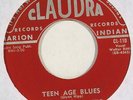 WALTER Arkie BITTLE “Teen Age Blues” rockabilly 45 on CLAUDRA orig nice HEAR