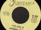 Rare 60's Northern Soul 45 - GEORGE SMITH  (Turntable)