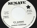 Charlie Rodriguez 45 rare latin soul boogaloo garage dancer on Senate -- HEAR IT