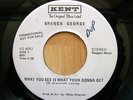 northern soul BRENDA GEORGE I can't stand it KENT PROMO rare NM