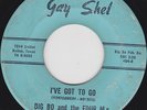 NORTHERN SOUL 45 RPM - BIG BO THE THE FOUR M'S on GAY SHEL