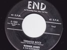 45 RPM Ronnie Jones & The Classmates END 1002 Teenage Rock