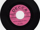 Jump Blues R&B 45 Billy Ward Come On Snake Decca PROMO