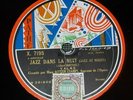 RITTER-CIAMPI soprano - Jazz dans la nuit Albert Roussel - 78 rpm Pathe Art