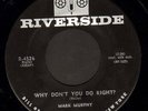 POPCORN 45 Mark Murphy WHY DON'T YOU DO RIGHT? on RIVERSIDE 4526