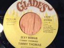 Timmy Thomas   Sexy Woman funk 70's soul 45 on Glades VG+
