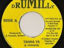 MANKIND Tanna Ya DRUMILLY ROOTS REGGAE DIGI SHAKA 7” ??