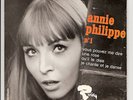 ANNIE PHILIPPE   1er 45T EP   Riviera 231046   Excellent Etat