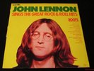 John Lennon Sings The Great Rock & Roll Hits-'75 Adam VIII Roots LP-REAL-Beatles